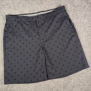 Pebble Beach Dry-Luxe Performance Golf Pants Mens Size 40 Navy Palm Print